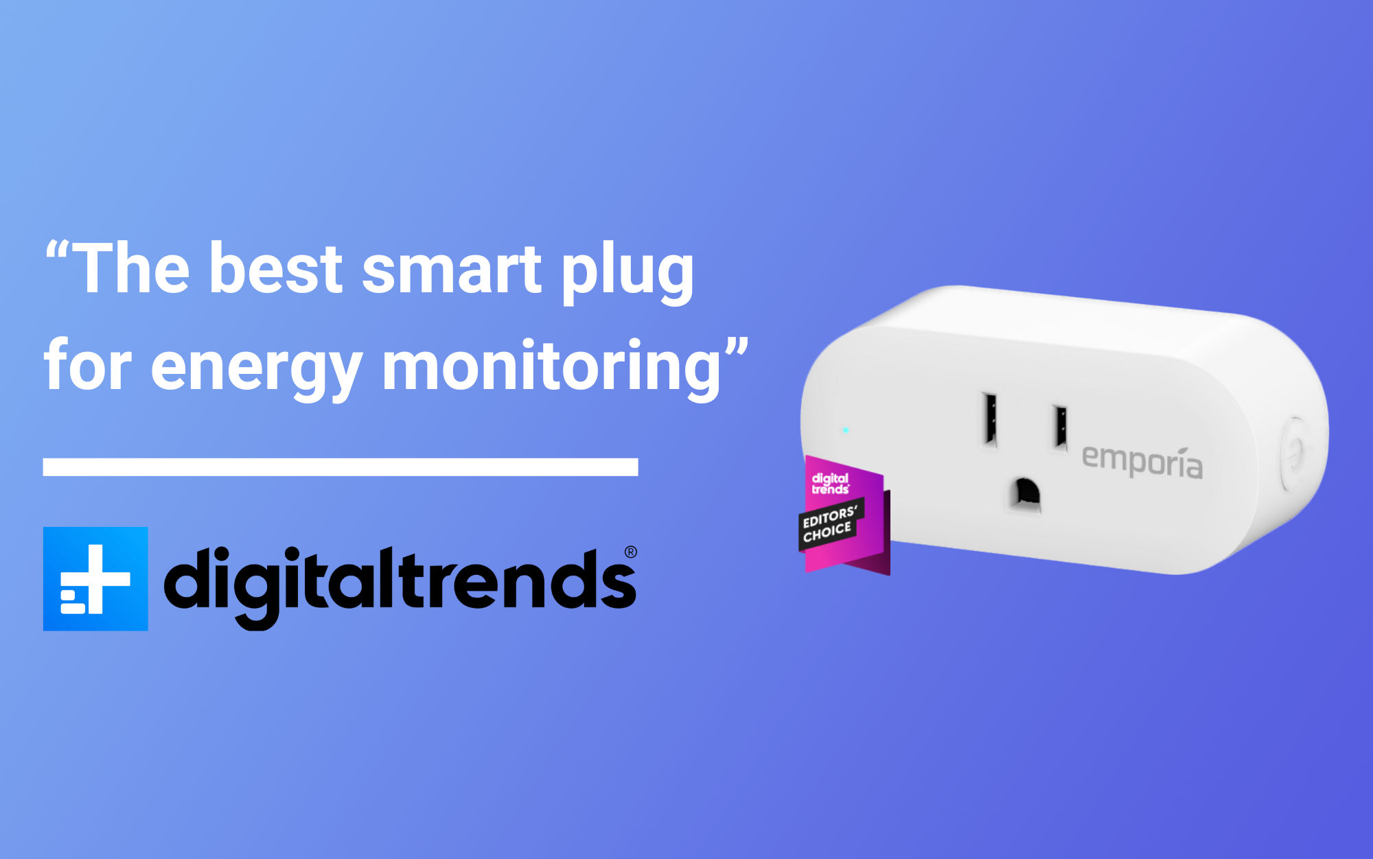 "The best smart plug for energy monitoring" Digital Trends